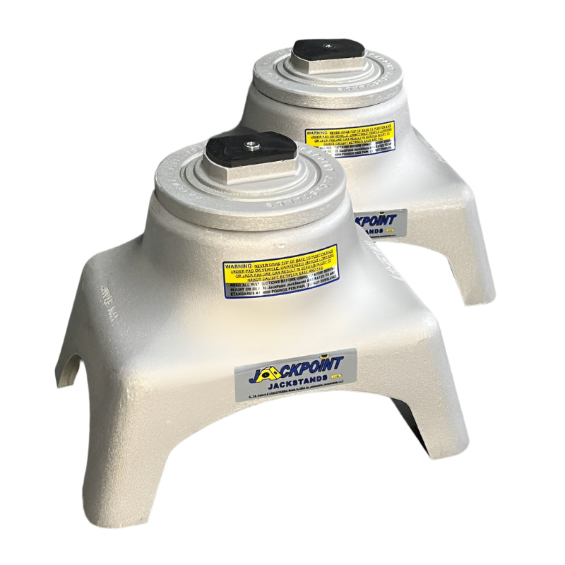 2 Jackpoint Jackstands / 2 Tesla Pads
