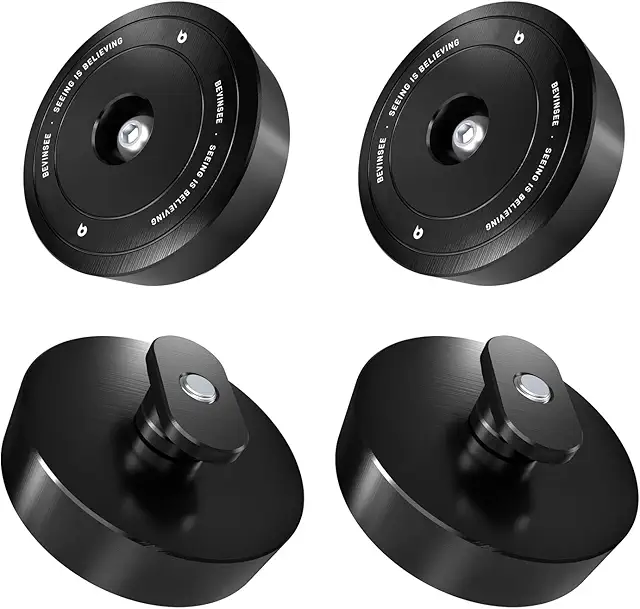 Bevinsee Aluminum Pucks for Corvette - Set of Four
