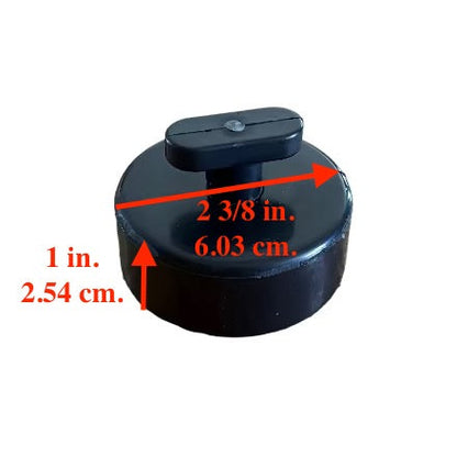 Porsche & Corvette compatible rubber pucks with hanger