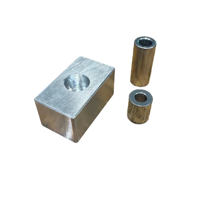 Aluminum Block Adapter and Pins