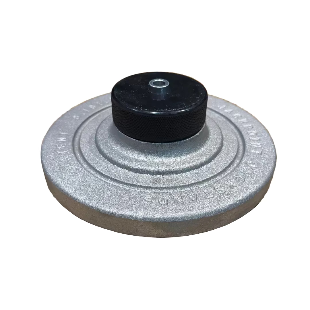 Drilled Puck on Low Profile Pad