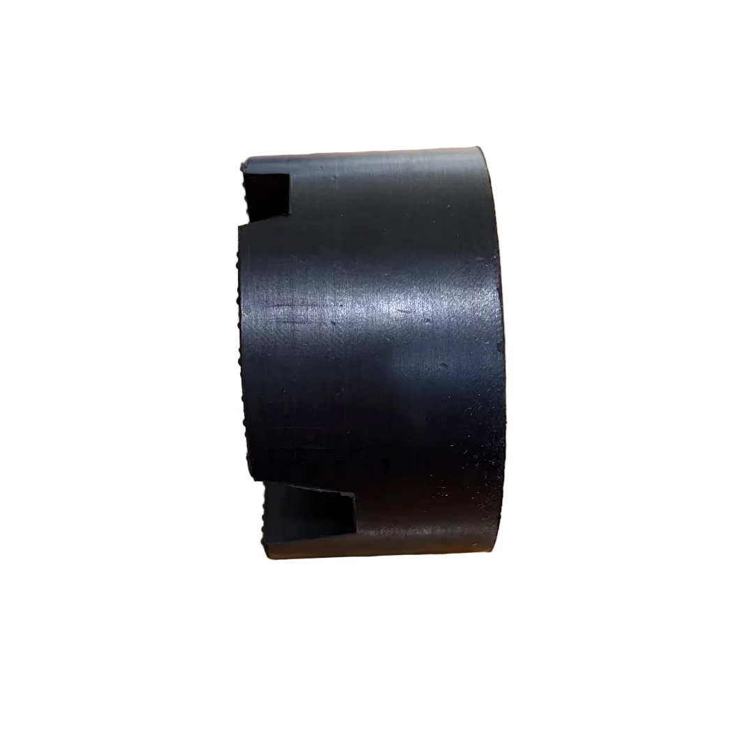 Dual channel pinch weld puck - side view