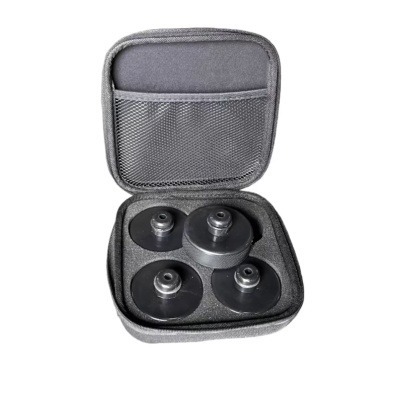 Four Pucks for Tesla Model Y in Carrying Case