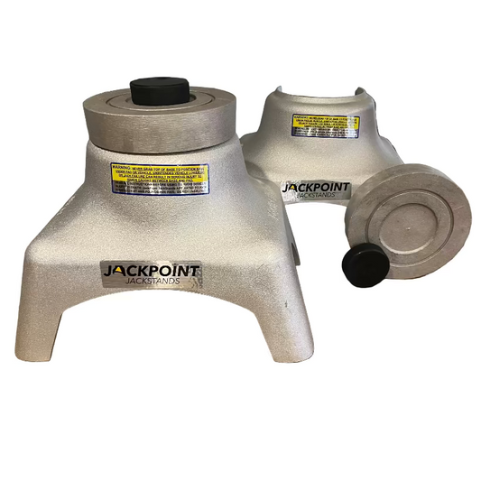 Two Jackpoint Jackstands with Super Recessed Pads and Standard Pucks